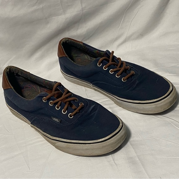 Men’s brown/navy size 10 vans - Picture 2 of 3